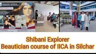 Beautician course of IICA in Boscotech Silchar👈 #like #share #subscribe #goviral ❤️