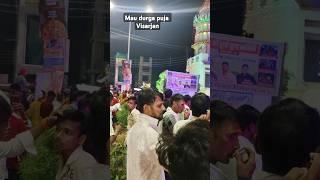 Hindi bhavan ki murti aati hue azamgadh modh pe#mau durga puja visarjan 2024