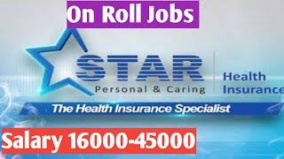 Star Health Jobs vacancy 2024 💥Karnal Jobs in  Hisar