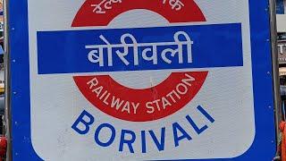 my vlog Borivali station view 🚇🚊