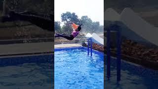 Slide and Fly Ride in Vrindavan Water Park