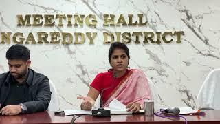 Sangareddy District collector Valluri Kranti Said Dharani pending issues should be resolved....