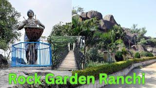 Rock Garden Ranchi||Best Places in Ranchi Jharkhand||View of Kanke dam||Beautiful sunset