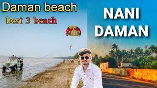 Daman beach tourist place||Jaunpur beach||Nani Daman new video||Daman travel beach