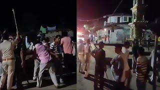 #परबत्ता में #मुस्लिम के दो पक्षों में जमकर #पत्थरबाजी में आधा दर्जन लोग चोटिल, पुलिस कर रही कैंप