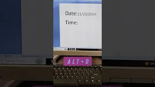 Ms word trick for date and time