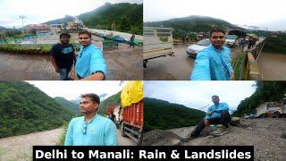 Delhi to Manali Journey: Battling Landslides and Rain on the Road to Leh Ladakh | Indian Logs