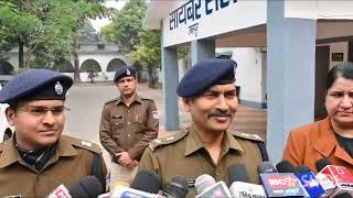 साइबर अपराधों को रोकने के लिए जबलपुर पुलिस  साइबर रथ की रवानगी  पुलिस अधीक्षक संपत उपाध्याय द्वारा