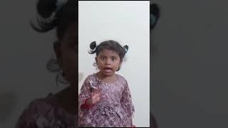 Riyaanshi | Poem Johnny Johnny Yes Papa | Rise Play School Kakinada.