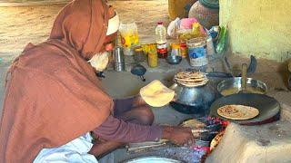 चित्रकूट संत के चूल्हे पर बना सात्विक भोजन प्रसादी /traditional food Santsevachitrakoot