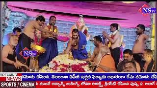 కామారెడ్డి కేంద్రంలోని మార్కెట్ కమిటీ మాజీ వైస్ చైర్మన్ కుంభాల రవి యాదవ్ నివాసంలో అయ్యప్ప మహా పడిపూజ