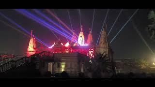 Swaminarayan Mandir, Nagpur Magnificant Light Show