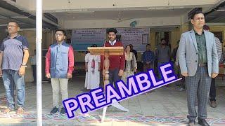 preamble, constitution day celebration at JNV Barpeta