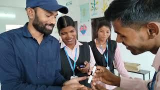 Blood glucose test govt Naveen College Chandani Biharpur Surajpur chhattisgarh