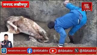 abtaktv  पौराणिक धर्म  स्थल लखीमपुर खीरी के ब्लॉक बिजुआ के ग्राम पंचायत शाहपुर ढकिया  राजा बबेनीताल