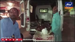 जबलपुर - बाघ के हमले में घायल युवक को इलाज के लिए लाया गया मेडिकल अस्पताल---