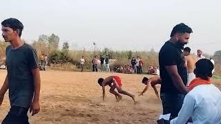 क्वाटर फाइनल धनाना और नेनवाला ! तकडा मुकाबला (mukandpur tournament Ambala Haryana )