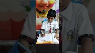 Sharvan | Count and Write The Number | Rise International School Kakinada.