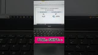 How to Apply Subscript and Superscript in MS Word?