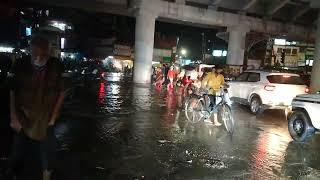 रीवा शहर का सिरमौर चौराहा, पहली बारिश 02 अगस्त 2024(3)