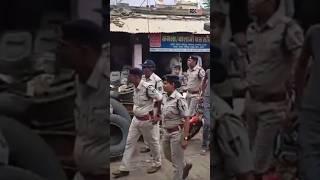 अशोकनगर। पुलिस चेकिंग अभियान।