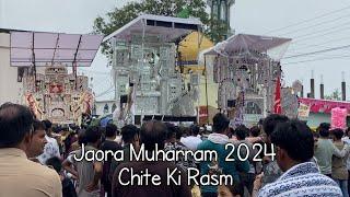 Jaora Muharram 2024 l ताजिया उंठ खाना l ताजिया चांद बंजारो l ताजिया मेवाती पूरा l