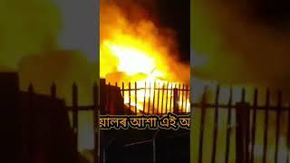 মাৰ্ঘেৰিটা বজাৰ অগ্নি সংযোগ massive fire Margherita News