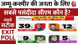 Exit Poll 2024: Jammu-Kashmir में सर्वे में सबसे पसंदीदा CM के तौर पर Omar Abdullah का नाम सामने आया