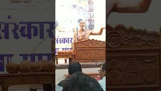 मोकलपुर जैन मंदिर की नवीन वेदी  की चर्चा गढ़ाकोटा, आगवानी के समय श्री मुनि सुव्रत सागर जी।