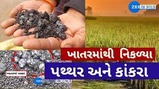 Gujarat: Farmers find stones in DAP fertilizer bought from government depot in Bhavnagar