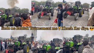 🚜 indo ने rohtak टोचन में मचाया धमाल 😎 Indo को देख public हुई पागल 😱