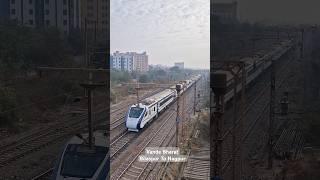 Vande Bharat Bilaspur To Nagpur Train Leaving Raipur Chhattisgarh