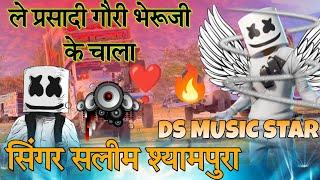 ले प्रसादी गौरी भेरूजी के चाला 😀 || सिंगर सलीम श्यामपुर 💯 DJ REMIX SONG RAJSTHANE 💥 DS MUSIC STAR 🔥🎶