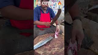 KASIMEDU 🔥 SPEED SELVAM SEER FISH CUTTING VIDEO