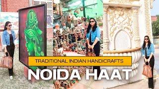 Noida Haat Tour Vlog | Indian Handicrafts | Famous Place To Visit In Noida