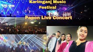 Papon -Live concert || Karimganj Music Festival  ||  Papon- live performance||