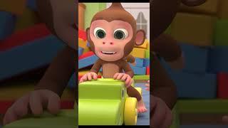 Monkey Wants to Help | Boo Boo Song | Lalafun Nursery Rhymes & Kids Songs