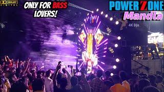 Dj Powerzone Mandla | India First Moving DJ Setup | Crowd Control | Bass🤯 | Digital Audio | 4K Djs