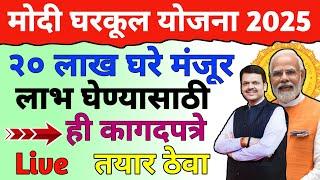 👉 घरकुल योजना 2025: अर्ज, कागदपत्रे, अनुदान आणि निवड प्रक्रिया | Maharashtra Gharkul Yojana Apply