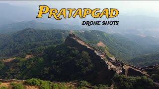 Pratapgad Aerial View | Pratapgad Drone Shots | Pratapgad Fort Drone Shots | Mahabaleshwar