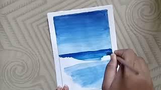 easy canvas printing idea for beginners/acrylic painting tutorial for beginners/easy painting