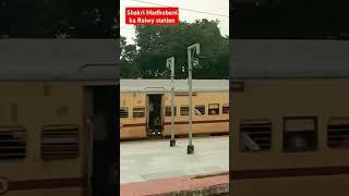 शकरि मधुबनी का रेलवे स्टेशन 🚉 District Madhubani vlog _