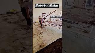 Makrana Marble installation processe ☎️8302618320 मकराना मार्बल