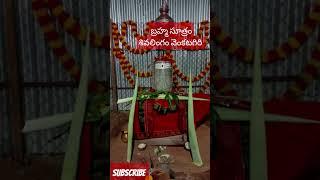 బ్రహ్మ సూత్రం శివలింగం వెంకటగిరి