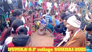 S.P COLLEGE  दुमका दिसोम सोहराय 2025||🙏🙏 video जरूर् देखना ||🙏🤫🫣🫣😂