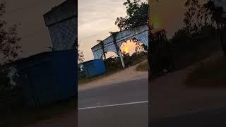 Beautiful Sunset Behind Green | Travel | Road Trip | Karimnagar Dharmapuri | అందమైన సూర్యాస్తమయం