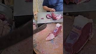 Wonderful deshi ox meat biriyani cutting | Ox shoulder beef cutting |