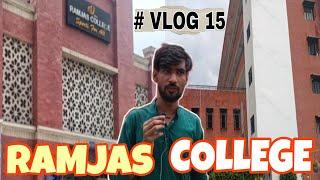 RAMJAS COLLEGE VLOG | Delhi University, North Campus