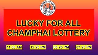 MIZORAM CHAMPHAI LOTTERY 21-12-2024 11:00 AM