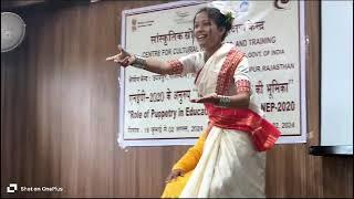 CCRT UDAIPUR WEST BENGAL PRESENTATION | सी सी आर टी उदयपूर में वेस्ट बंगाल का बेहतरीन प्रदर्शन(2)